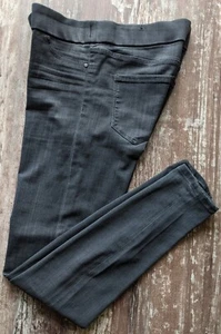 Liverpool Pull On Denim Legging Jeans Women 8 Waist 29" Inseam 30" med Gray Wash - Picture 1 of 8
