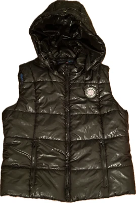 Aeropostale Hooded Full Zip Puffer Vest  teen  Girls  Size XL - Image 1 of 4