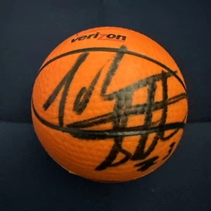 JOHN STARKS firmato mini spugna basket Verizon promo vintage New York Knicks - Foto 1 di 5