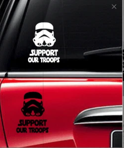 Calcomanía de vinilo para coche Star Wars Storm Trooper pegatina para ventana YETI iPad CUALQUIER TAMAÑO - Imagen 1 de 3