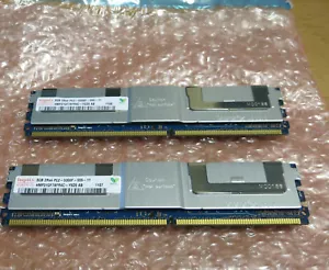 Hynix 16GB Memory for HP ProLiant(2x 8GB DIMMS) PC2-5300F ECC DL360 G5 DL380 G5 - Picture 1 of 1