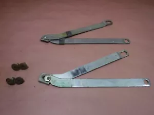 86-91 Jeep Grand Wagoneer Rear Tailgate Support Arms Set Pair Strap FSJ Cherokee - Picture 1 of 5
