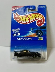 1996 Hot Wheels 1993 Camaro #505 RARE 7-spoke Goodyear Wheel Variation - Bild 1 von 2