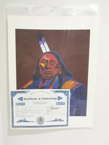 John Nieto Serigraph "White Bear," 1996 - Picture 1 of 10