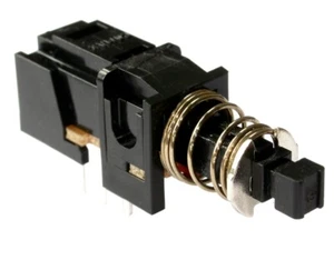Druckschalter oder Taster, Goldkontake, RM 2,5x2,5, rastend/tastend 2-/4-polig - Picture 1 of 2