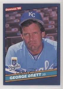 1986 Donruss George Brett #53 HOF