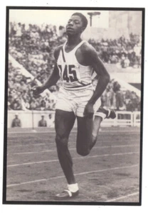 John Woodruff SCHWARZER ATHLET 1936 NAZI OLYMPISCHE SPIELE Berlin Deutschland - 1997 Postkarte - Bild 1 von 2