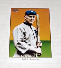 2009 Topps 206 Variation NNO Back Ty Cobb  Tigers HOF $.99 Shipping!