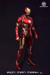 Modellino FANTASCRAFT 1/12th Iron Man Mark L MK50 modello pressofuso giocattolo Avengers - Foto 1 di 15