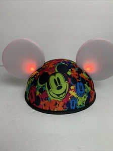 DISNEY PARKS MICKEY MOUSE EARS GLOW WITH THE SHOW LIGHT UP EARS HAT - Picture 1 of 4