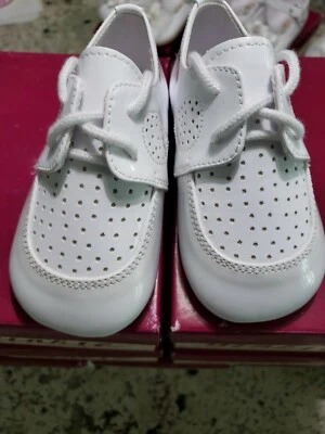 Infant Toddler Kids Boys Shiny White Formal Dress Shoes Wedding, New (Size 1) - Image 1 of 4