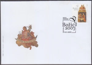 CROATIA Sc # 665 FDC - CHRISTMAS - Picture 1 of 1