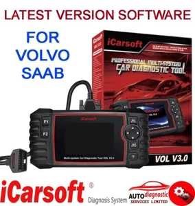 iCarsoft VOL V3.0 per strumento scanner diagnostico VOLVO / SAAB | Outlet ufficiale UK - Foto 1 di 11