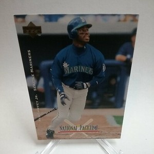 Ken Griffey Jr Mariners 1995 Upper Deck National Packtime #6
