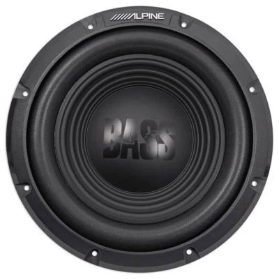 Subwoofer para automóvil ALPINE 750 vatios 10" pulgadas serie BassLine único 4 ohmios | W10S4 Foto 1 de 4