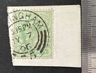 KE VII - Half Penny Yellow Green (SG217) -circle postmark May1906 Birmingham