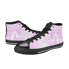 Alice In Wonderland  Sneakers High Tops Mens Canvas Shoes