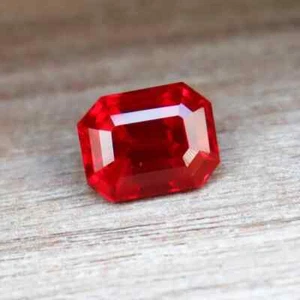 9.6 Ct+ Natural Certified BURMA Pigeon Blood Red Ruby Unheated Loose Gemstone - Picture 1 of 6
