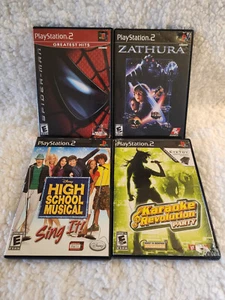 Sony PlayStation 2 PS2 game lot - 4 game bundle - Tested and Working! - Picture 1 of 21