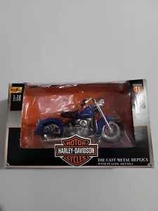 2001 Maisto Harley Davidson Series 11 1:18 Motorcycle 1953 74 FL HYDRA-GLIDE - Picture 1 of 3