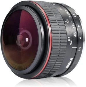Meike Optics MK 6,5mm f2.0 Fisheye Objektiv Ultra-Weitwinkel für Sony E-Mount - Bild 1 von 6