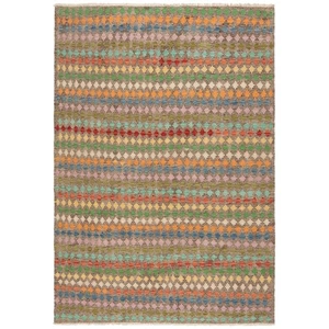 Kelim Afghan 286X200 CM Tappeto Orientale In Lana - Picture 1 of 12