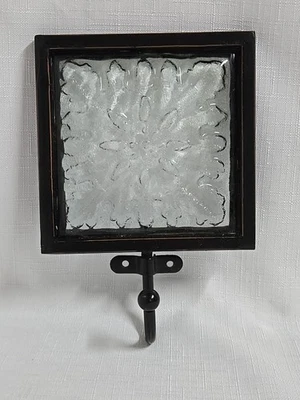 Gancho de pared para azulejos de vidrio metálico percha decorativa abrigos toallas llaves decoración rústica Foto 1 de 4