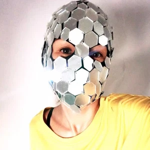 Interpret Headwear Mirror elastic Mask Cyberpunk - Picture 1 of 3