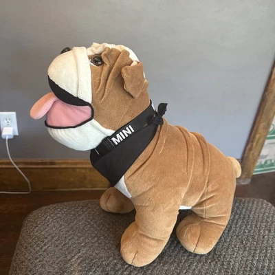 BMW Mini Cooper Spike the English Bulldog 2013 oficial 14 pulgadas peluche perro mascota Foto 1 de 4