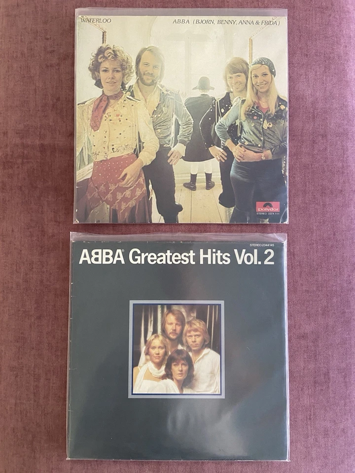 ABBA lot de 2 albums vinyles 33 tours (2 original vinyl LPs bundle) - Photo 1/2