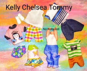 Kelly Chelsea Tommy Doll Clothes *Lot Dress/2 Jumpsuit/Top/Short(s) Sets* New - Picture 1 of 5