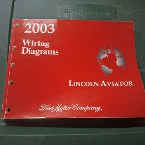 2003 Lincoln Aviator Wiring Diagram Schematic FCS-13098-03 MANUAL - Picture 1 of 5