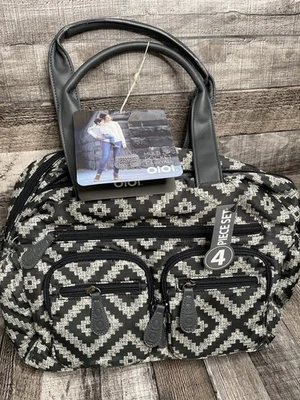  NUEVO OiOi Multi Bolsillo Carryall, Juego de 4 Piezas Foto 1 de 4