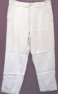 QUIKSILVER EDITION sz 34 OFF-WHITE REAR FLAP POCKET JEANS  (#335) - Picture 1 of 9