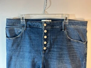 Abercrombie & Fitch High Rise Super Skinny Ankle Jean Womens Size 18 - Picture 1 of 7