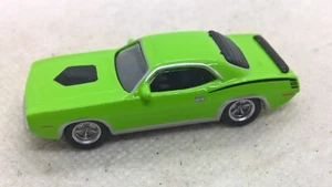 Schuco 1:87 452612300 Plymouth Barracuda Hemi Cuda verde veleno Mopar V8 USA (62) - Foto 1 di 3
