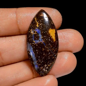 100% Natural Boulder Opal Marquise Shape 29Cts 35X16X4 mm - Picture 1 of 1