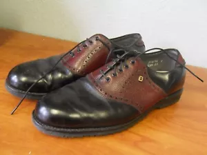 FOOTJOY Herren Off-Course Saddle Oxford schwarz/braun Schuh 10D - Bild 1 von 14