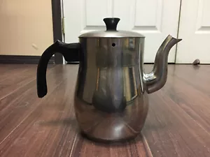 Evimsaray Gooseneck Coffee Tea Drip Kettle Pot Pour Over Made in Turkey - Foto 1 di 10