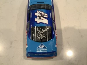 RICHARD PETTY & JONES AUTOGRAPHED 2001 DODGE GEORGIA PACIFIC DIECAST & CARD - Picture 1 of 16