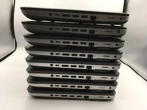 Lot of 8 HP ProBook 640 G2 Core i5/i7 8 GB Ram 128 GB SSD Win 10/11 Issues- FT - Picture 1 of 11