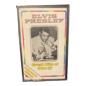 Elvis Presley Great Hits of 1956-57 Collectors Edition Cassette Tape SEALED NEW - Picture 1 of 5