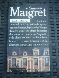 Simenon: Maigret - L'Ombre China Chinese / Any Press Pocket - Picture 1 of 1