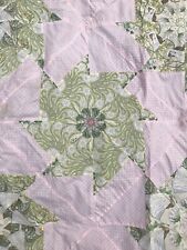 Pinwheel Quilt Top Only ~ Art Nouveau Patterns ~ Seamstress Made Beauty 90” X 72