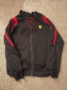 Scuderia Ferrari Formula One Jacket | Size Small | Puma Brand | Black and Red - Picture 1 of 2