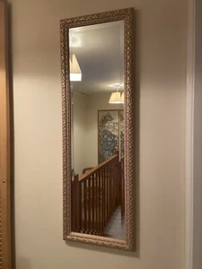 Quality FULL LENGTH Hall / Bedroom wall mirror by Gallery framing. - Picture 1 of 5
