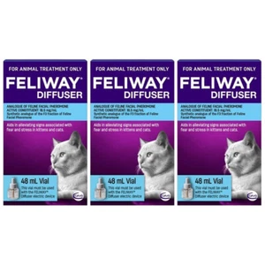 Feliway Calming Refill For Kittens & Cats 48ml Triple Pack - Picture 1 of 1