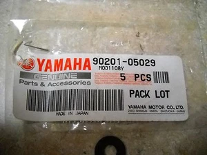 NOS OEM Yamaha Fender Plate Washer 1977-2005 YSR50 FM80 FM100 90201-05029 - Picture 1 of 1