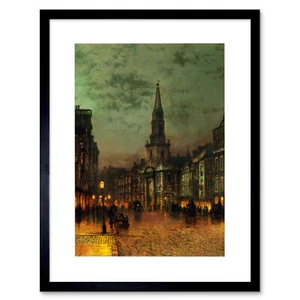 John Atkinson Grimshaw Blackman Street London 1885 Framed Wall Art Print - Picture 1 of 19