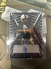 2023 Leaf Exotic Quentin Johnston Zebra Kaleidoscope Auto 7/7 SSP Chargers